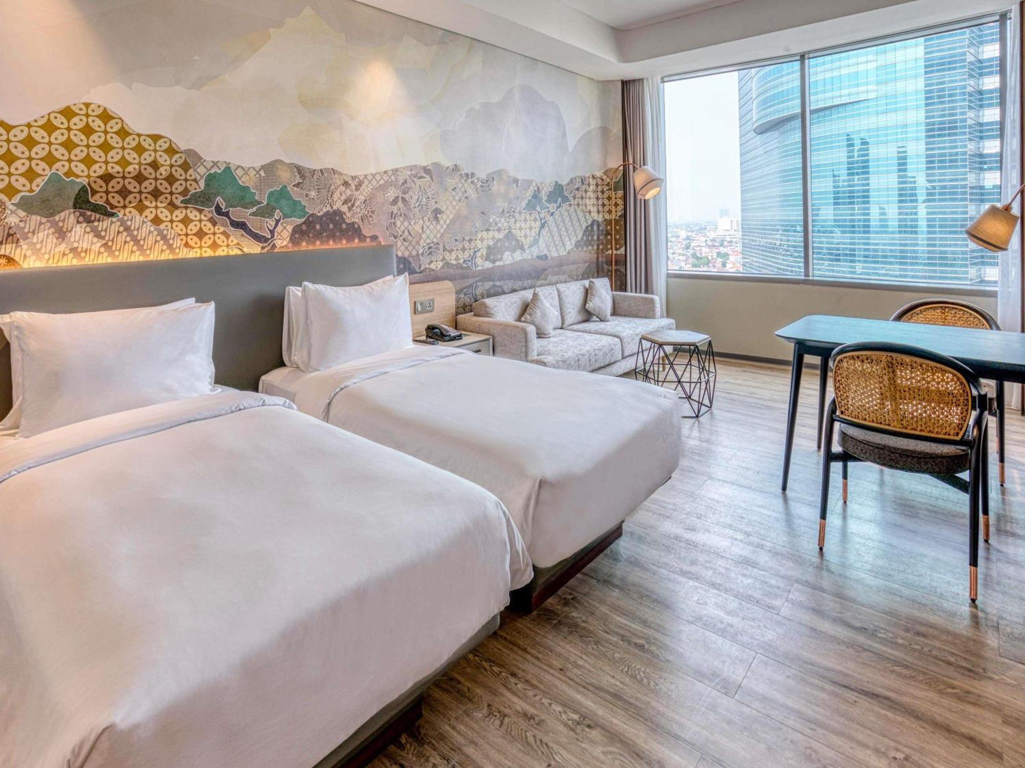 Executive Studio Suite with Two Single Beds